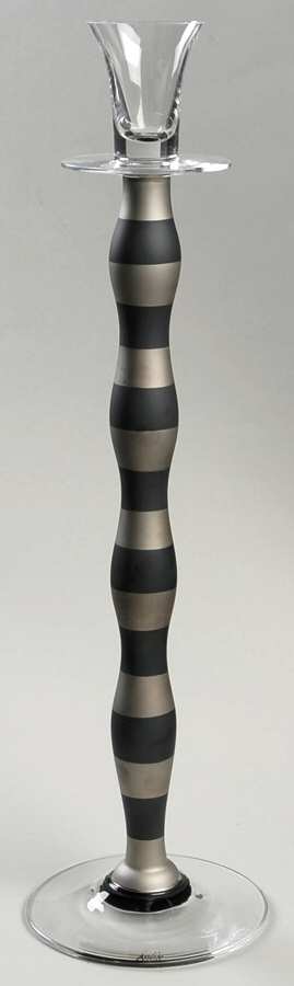 Celeste 16" Tall Single Light Candlestick by Orrefors-1