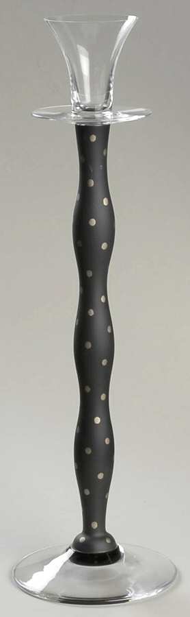 Celeste 14" Tall Single Light Candlestick by Orrefors-1