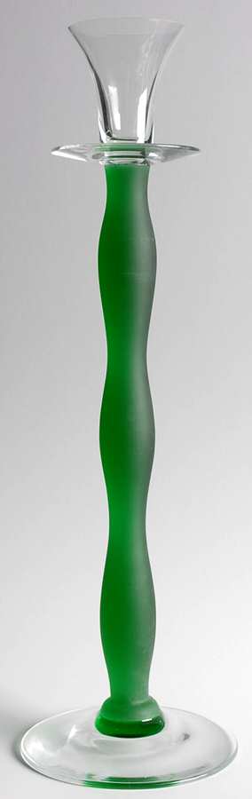 Celeste 14" Tall Single Light Candlestick by Orrefors-1