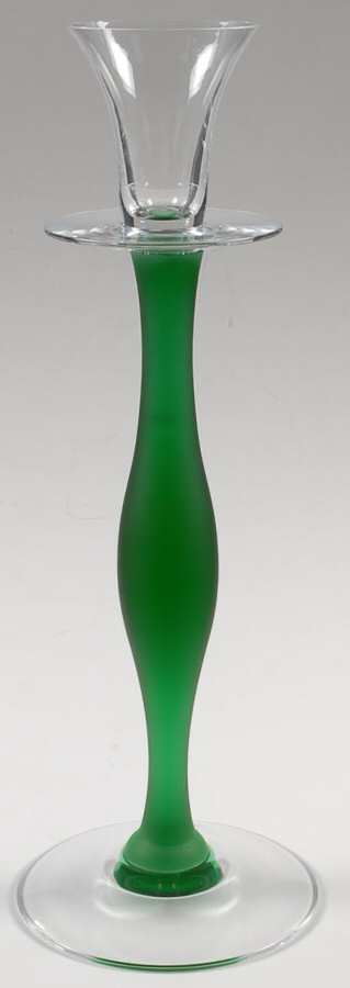 Celeste 11" Tall Single Light Candlestick by Orrefors-1