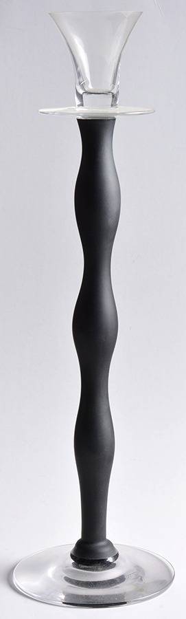 Celeste 14" Tall Single Light Candlestick by Orrefors-1