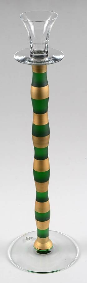 Celeste 16" Tall Single Light Candlestick by Orrefors-1