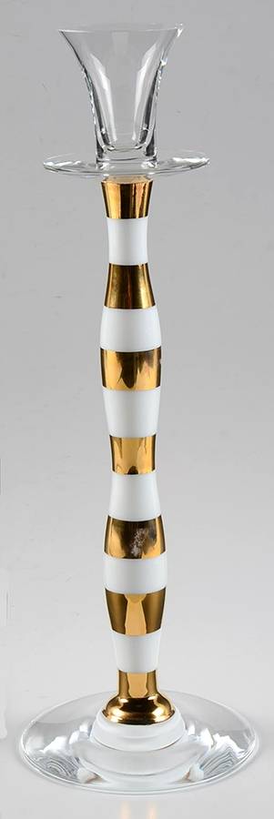 Celeste 13" Tall Single Light Candlestick by Orrefors-1