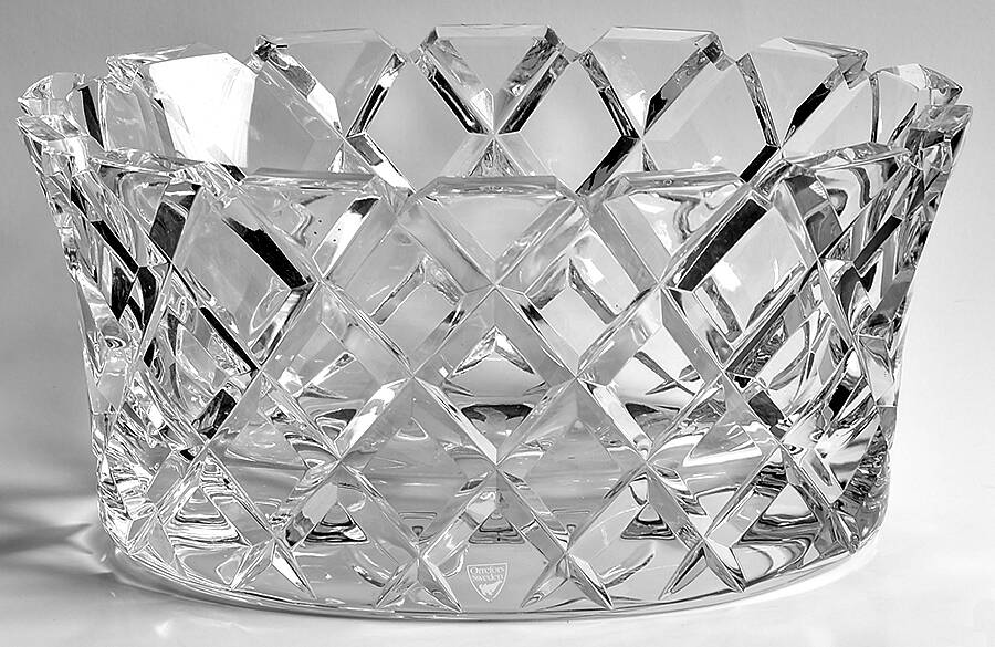 Sofiero 12" Round Bowl by Orrefors-1