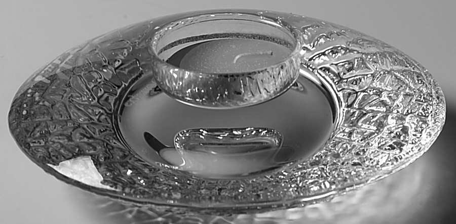 Discus Votive Candleholder by Orrefors-1