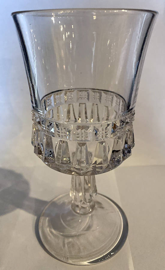 Chandelier Water Goblet by O'Hara Glass-1