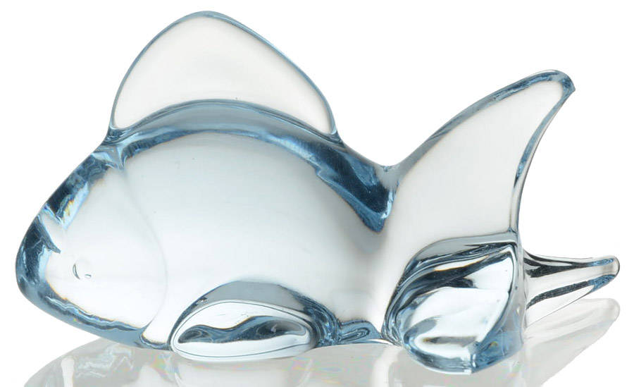 Oneida Animals & Figurines Light Blue Fish by Oneida-1