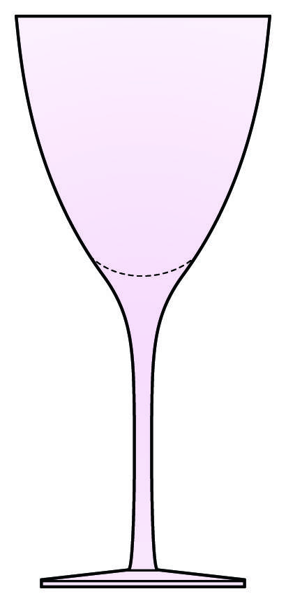 Jasimine Pink Water Goblet by Oneida-1