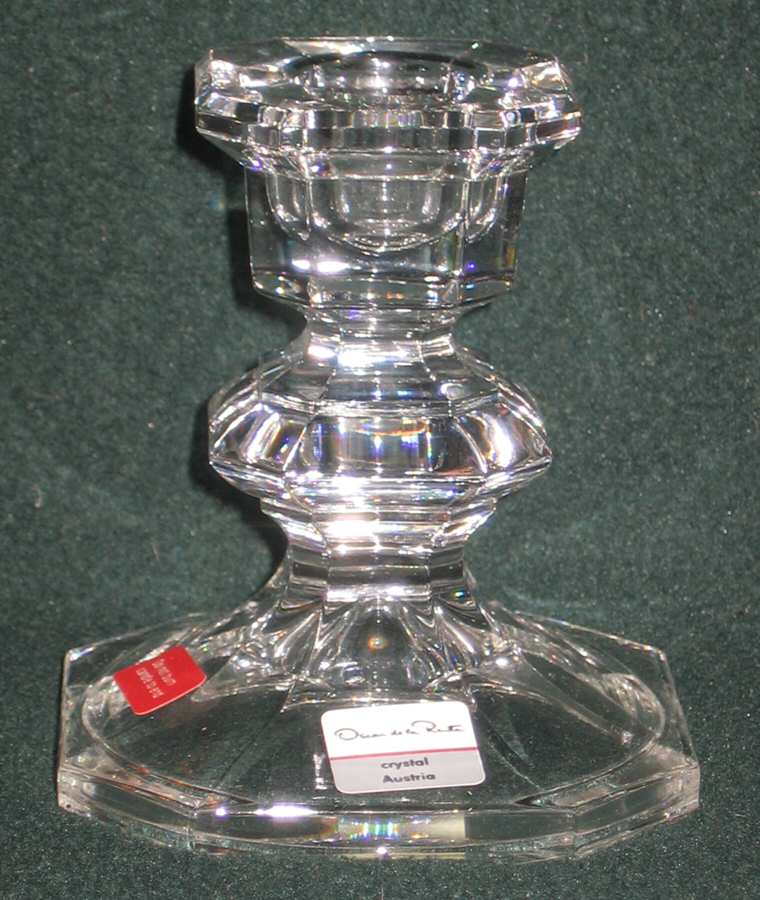 Chapel Hill 3" Single Light Candlestick by Oscar de la Renta-1