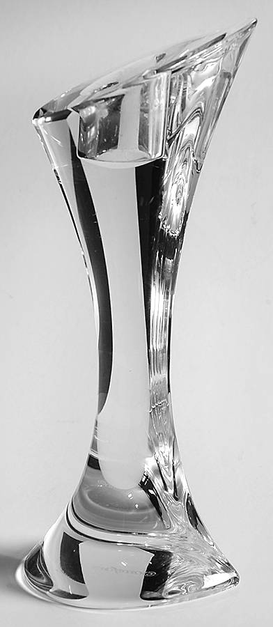 Drop 7" Single Light Candlestick by Orrefors-1