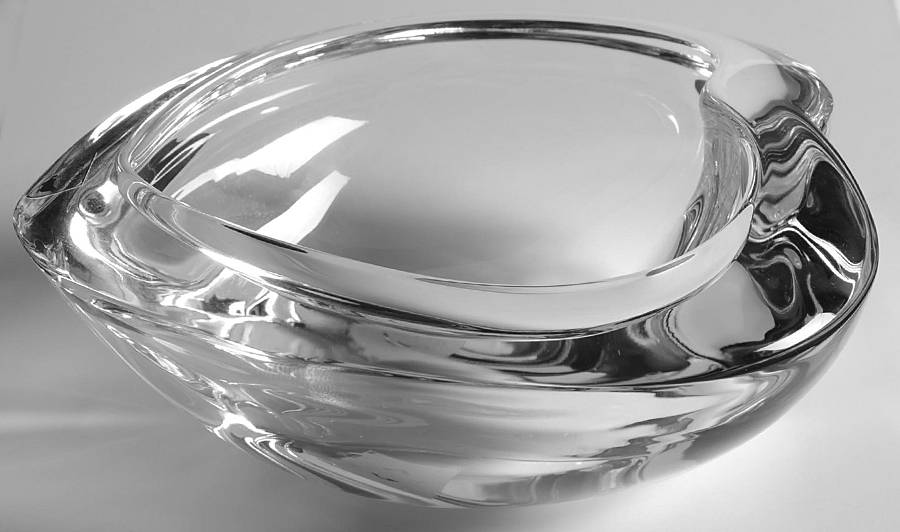 Amour 5" Heart Bowl by Orrefors-1
