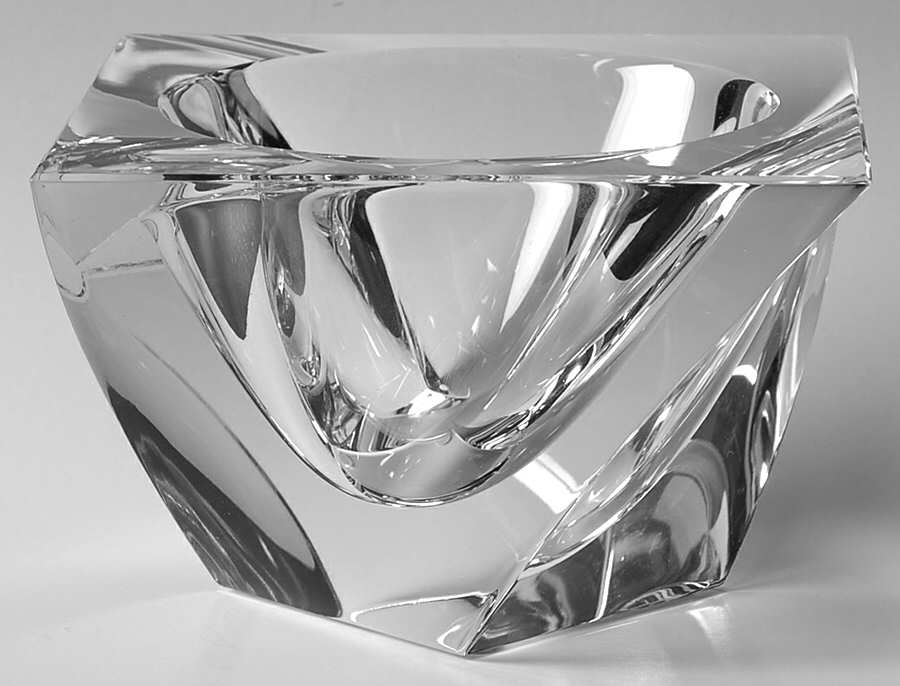 Tornado Square Bowl 5" by Orrefors-1