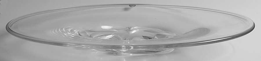 3975 13" Round Platter by Orrefors-1
