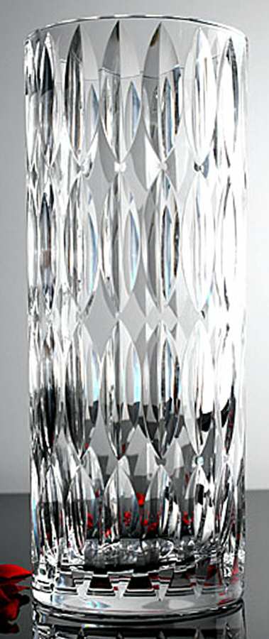 Crystal Tones 14" Flower Vase by Orrefors-1