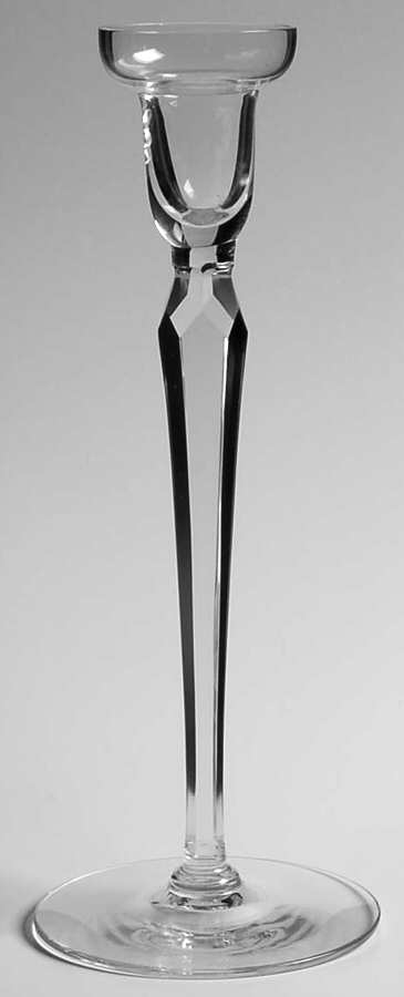 Nils Landberg (NL, NS) 8" Single Light Candlestick by Orrefors-1
