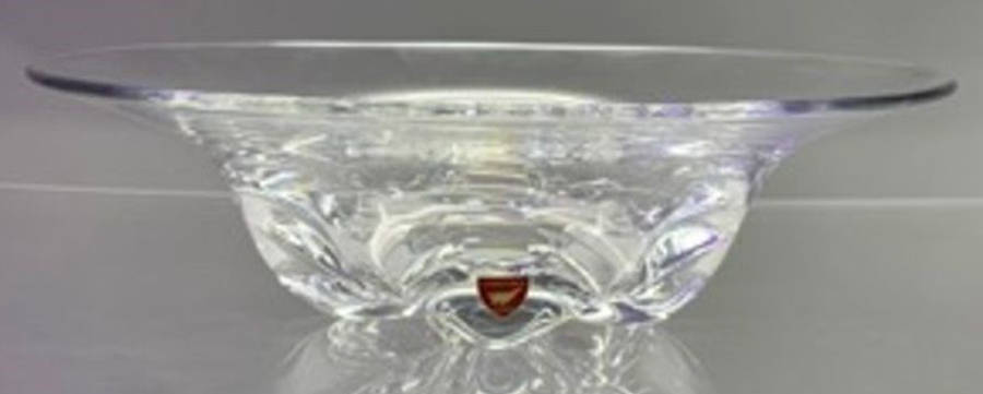 1598 9" Round Bowl by Orrefors-1