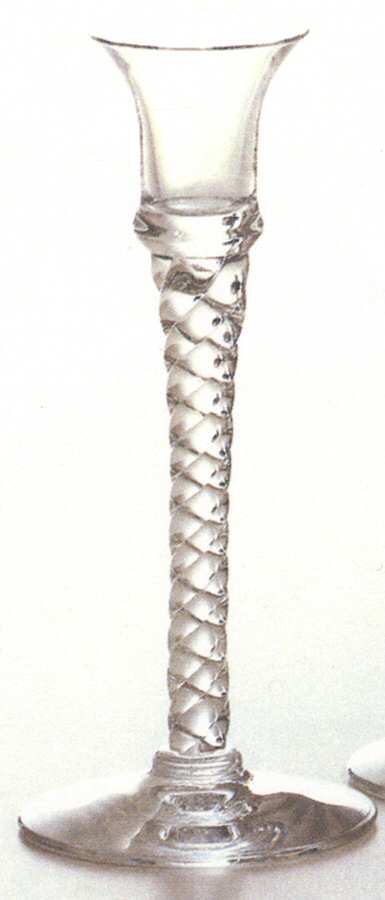 Quintet (Giftware) 8" Single Light Candlestick by Orrefors-1