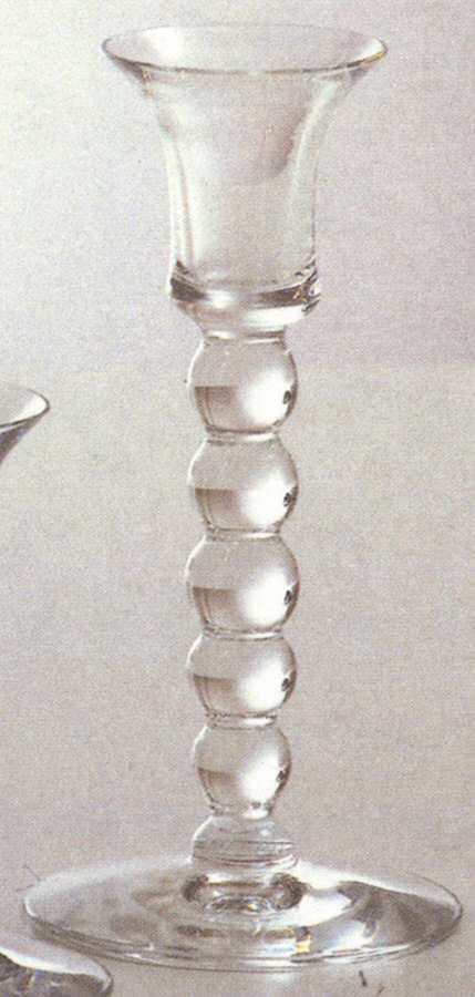 Quintet (Giftware) 7" Single Light Candlestick by Orrefors-1