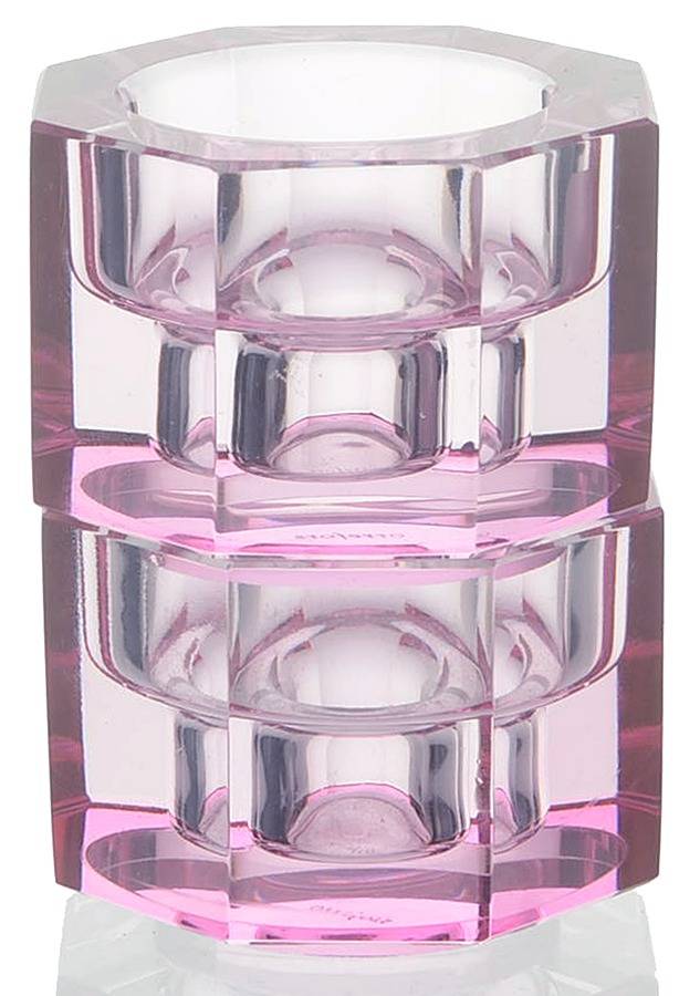 Totem Violet Tranquilty Candlestick by Orrefors-1