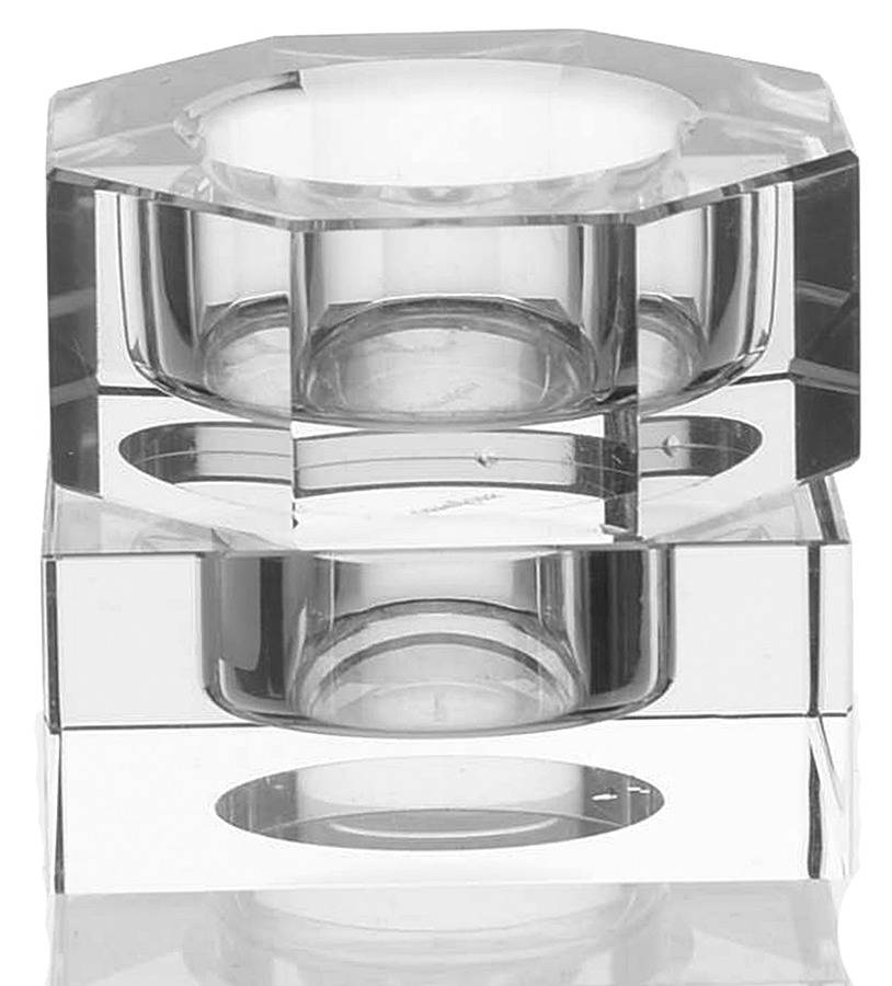 Totem Clear Serenity Candle Votive by Orrefors-1