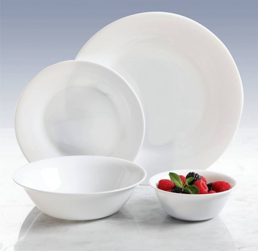 Della Dinner Plate by Oster Glassware-1