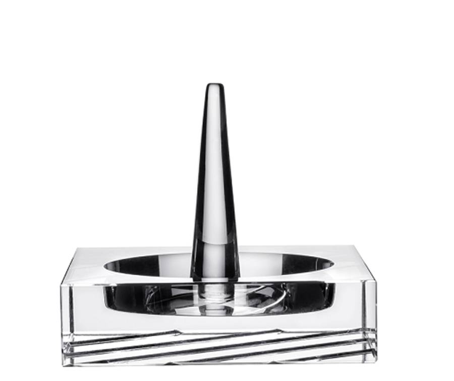 Stripe Ring Holder by Orrefors-1