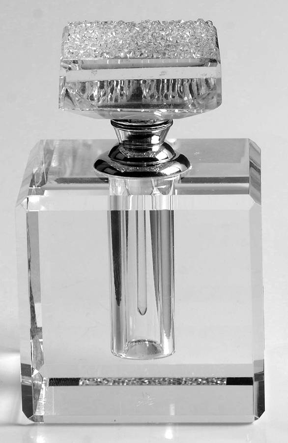 Ice Crystals Perfume Bottle & Stopper by Oleg Cassini-1