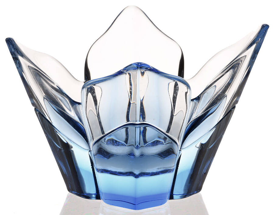 Cornflower 5" Petal Bowl by Orrefors-1