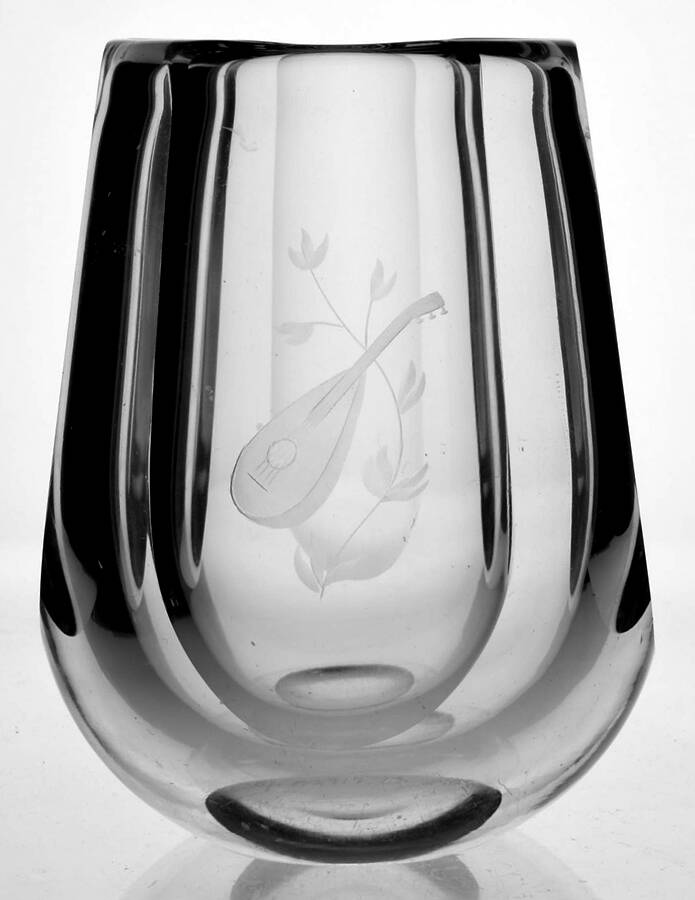 Sven Palmqvist (Sp) 5" Flower Vase by Orrefors-1