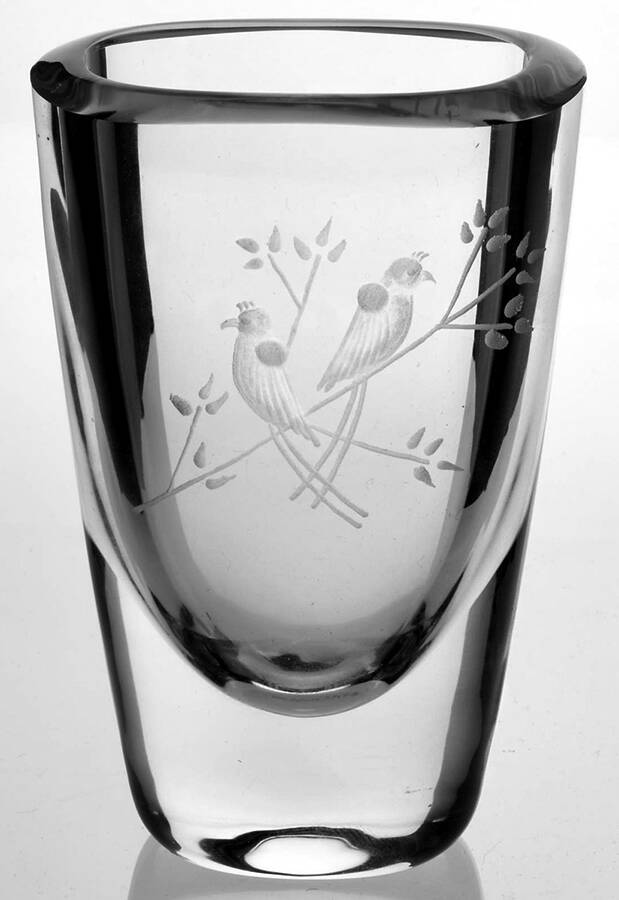 Unnamed Cut Vases 4" Flower Vase by Orrefors-1