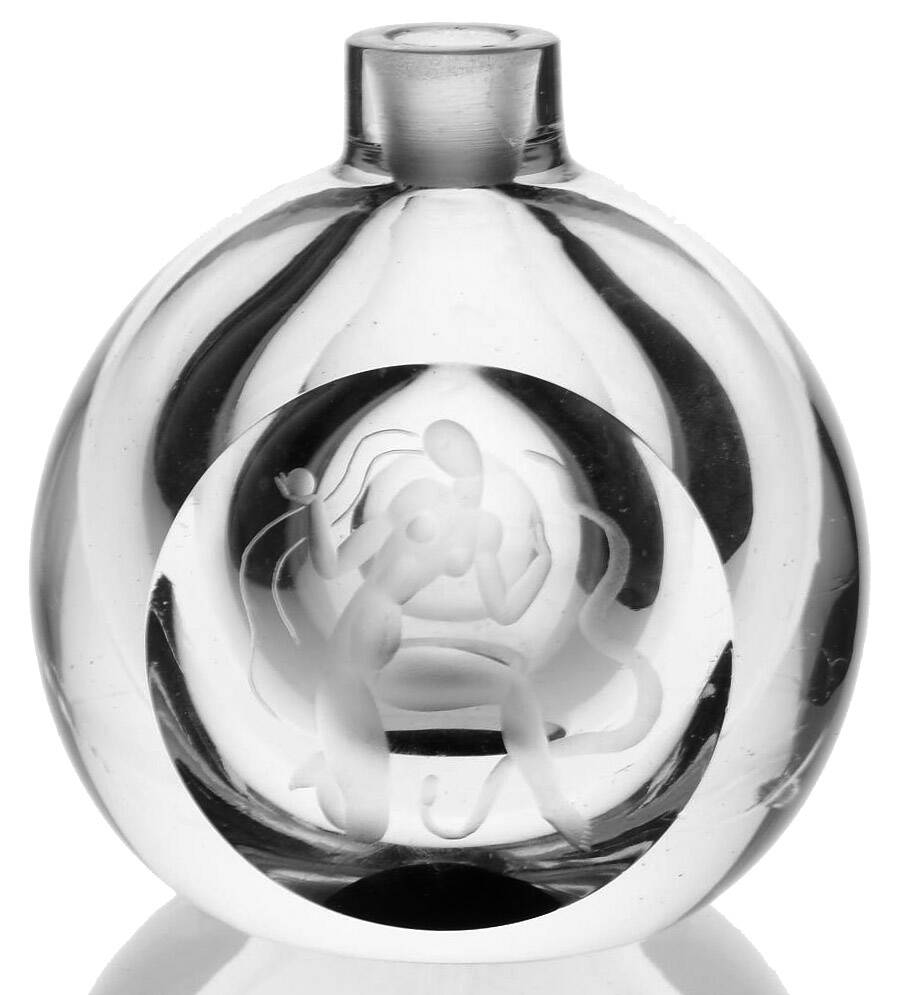 Perfume Bottles Perfume Bottle No Stopper by Orrefors-1