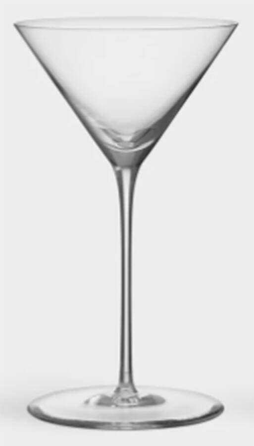 Geometry Martini Glass by Orrefors-1