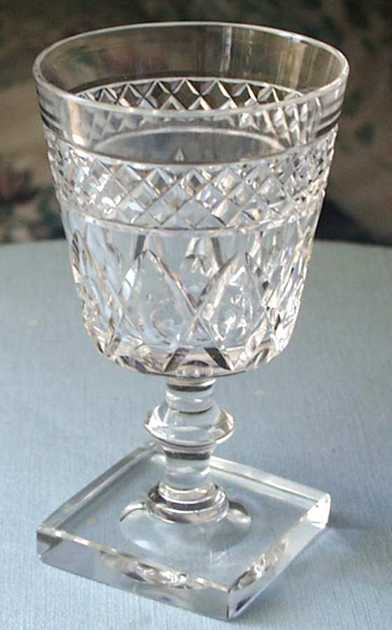 Adelaide Water Goblet by Pairpoint-Gunderson Crystal-1