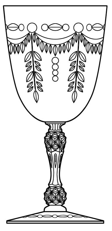 Coburn Water Goblet by Pairpoint-Gunderson Crystal-1