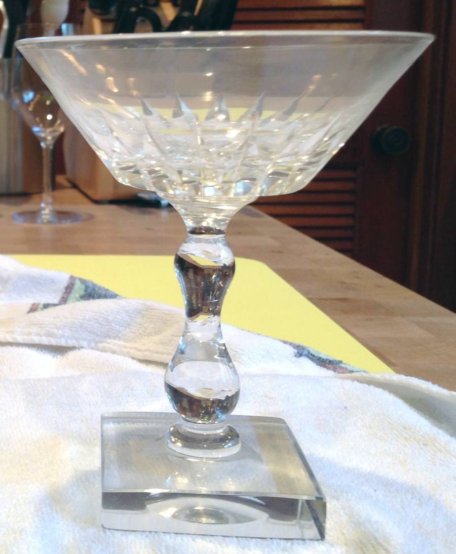 Sunburst Champagne/Tall Sherbet by Pairpoint-Gunderson Crystal-1