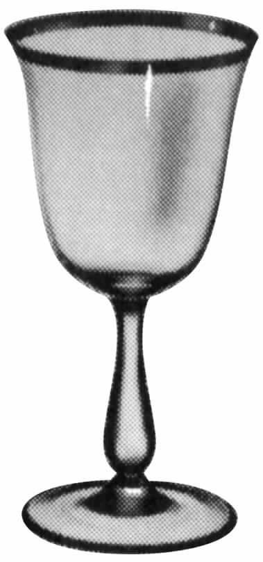 Platwood Water Goblet by Pasco (Importer)-1
