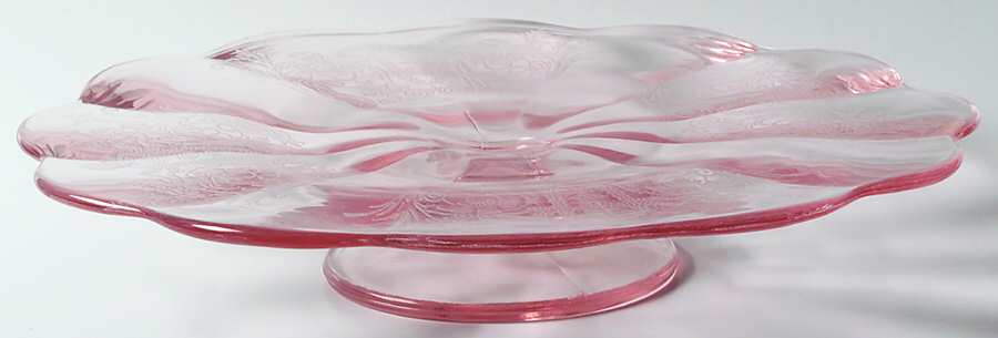 Cupid Pink Cake Stand by Paden City-1