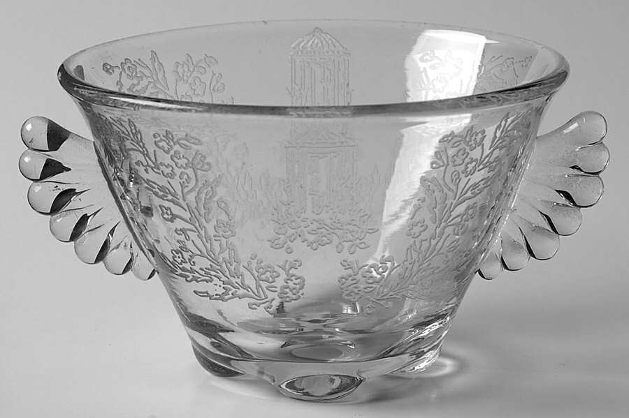 Gazebo Clear Mayonnaise Bowl, Bowl Only by Paden City-1