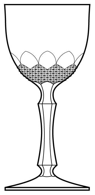 Beatrice Water Goblet by Peill-1