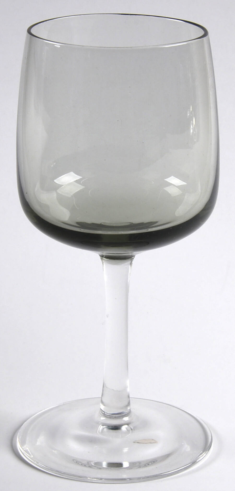 Cora Smoke (Smoke Bowl, Clear Stem) Sherry Glass by Peill-1