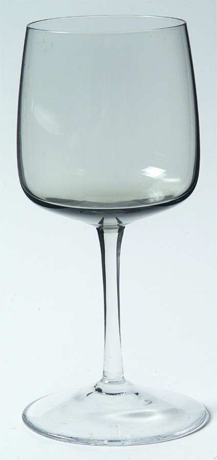Cora Smoke (Smoke Bowl, Clear Stem) Claret Wine by Peill-1