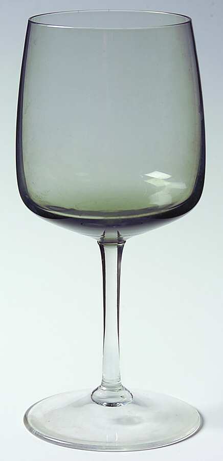 Cora Smoke (Smoke Bowl, Clear Stem) Claret Wine by Peill-1