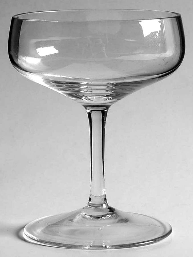 Cora Clear (Clear Bowl & Stem) Liquor Cocktail by Peill-1