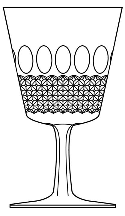 Julia Water Goblet by Peill-1