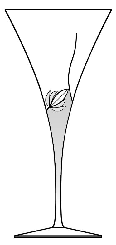 Larissa Line Water Goblet by Peill-1