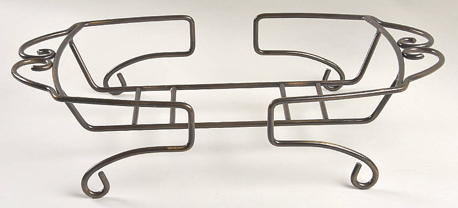 Fantasia Metal Holder for 15" Rectangular Baker by Princess House-1