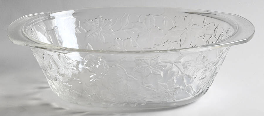Fantasia No Lid, 3 Quart Oval Covered Casserole by Princess House-1