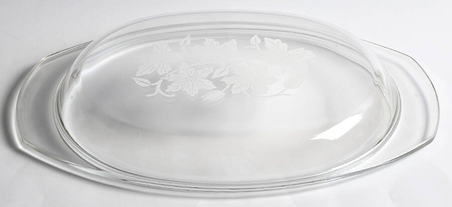 Fantasia Lid Only, 3 Quart Oval Covered Casserole by Princess House-1