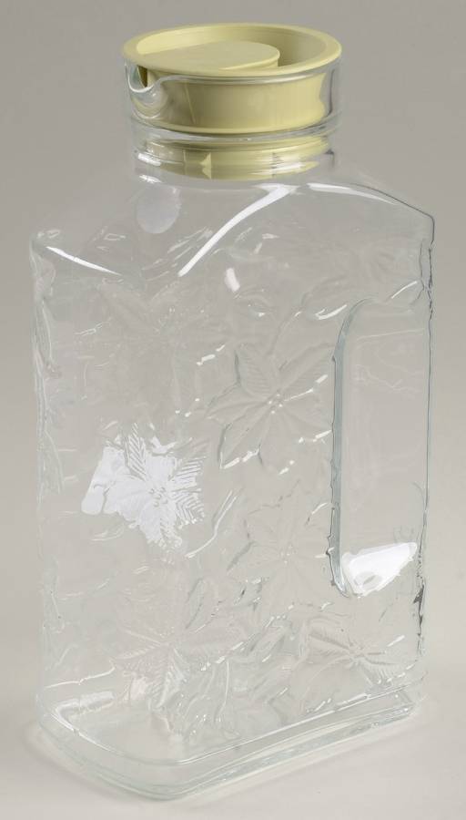 Fantasia Juice Container & Plastic Lid by Princess House-1
