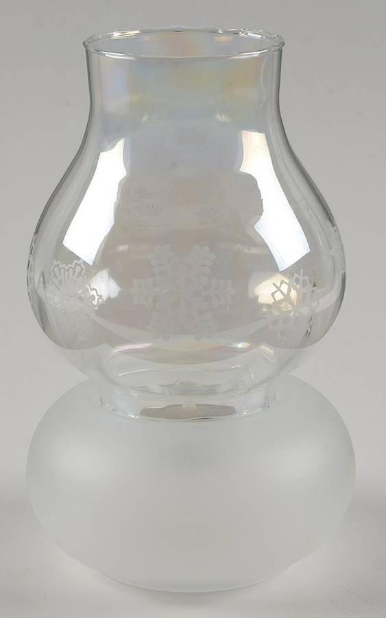 Fantasia Hurricane Lamp & Globe by Princess House-1